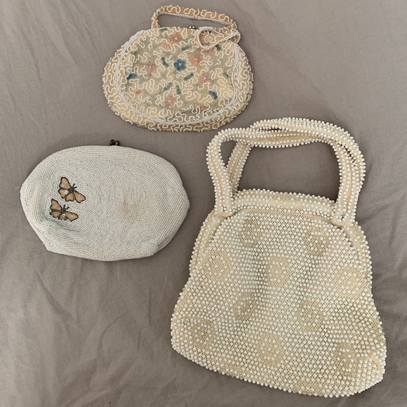 3 Vintage Beaded Bags - 1950s - Made in Belgium - Picture 1 of 13